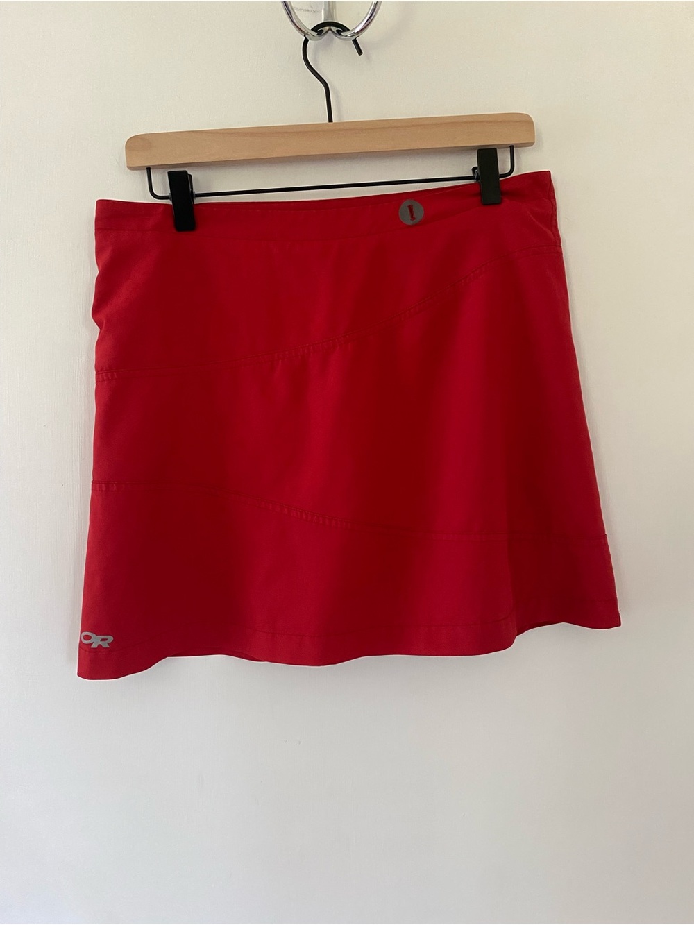 Outdoor Research Red Active Skort Skirt Built-in Shorts Size 6